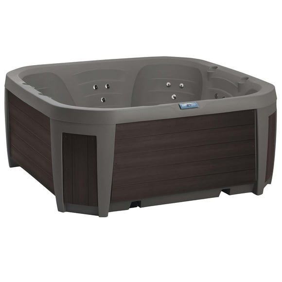 All New 2025 HydroLuxe MAUI Taupe/Brown Hot Tub - 6-person, 26 Jets, Convertible 110v/220v