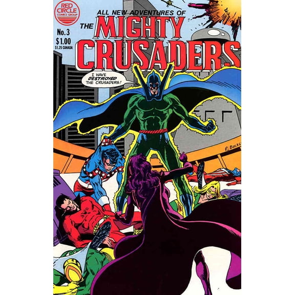 All New Adventures of the Mighty Crusaders #3 VF ; Red Circle Comic Book