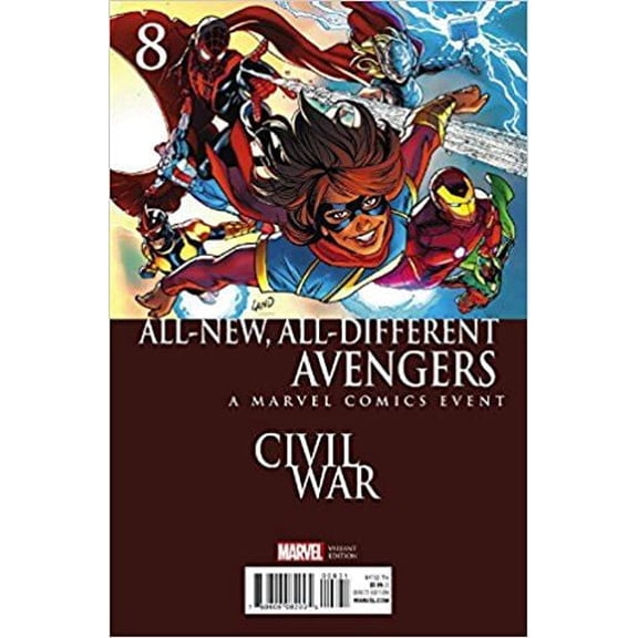 All New All Different Avengers #8 Mayhew Civil War Var Aso (Mayhew Civil War Var Aso) Marvel Comics Comic Book