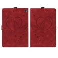 thumbnail image 1 of All-New Kindle Fire 7 inch Tablet Case, Allytech PU Leather Scratch Free Card Slots & Pencil Holder Hands Free Stand Protective Wallet Case for Amazon Fire 7" 2022(12th Gen), Red, 1 of 6