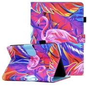 All-New Kindle Paperwhite 2021 Case with Pen Holder, Allytech Premium PU Leather E-Reader Wallet Anti-Shock Case with Auto Sleep Wake for Amazon Paperwhite 11th Gen/Signature Edition, Pink Flamingo