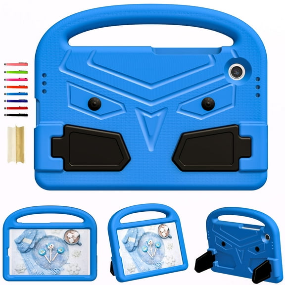 All-New for Samsung Galaxy Tab A9+ 11.0" 2023 SM-X210 / SM-X215 / SM-X216 Case for Kids - Lightweight Shockproof Kid-Friendly Cover with Handle & Kickstand Case for Galaxy Tab A9 Plus 2023 - Blue