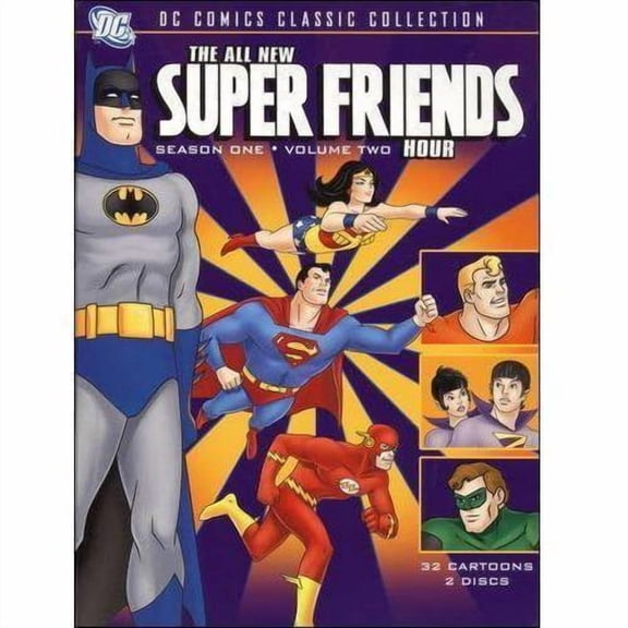 All New Super Friends Hour: Season 1 - Vol. 2 [DVD]