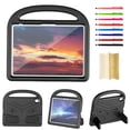 thumbnail image 1 of All-New for iPad 10th Gen 10.9" 2022 Case for Kids - Lightweight Shockproof Kid-Friendly Cover with Handle & Kickstand for iPad 10th Gen 10.9" - Black, 1 of 8