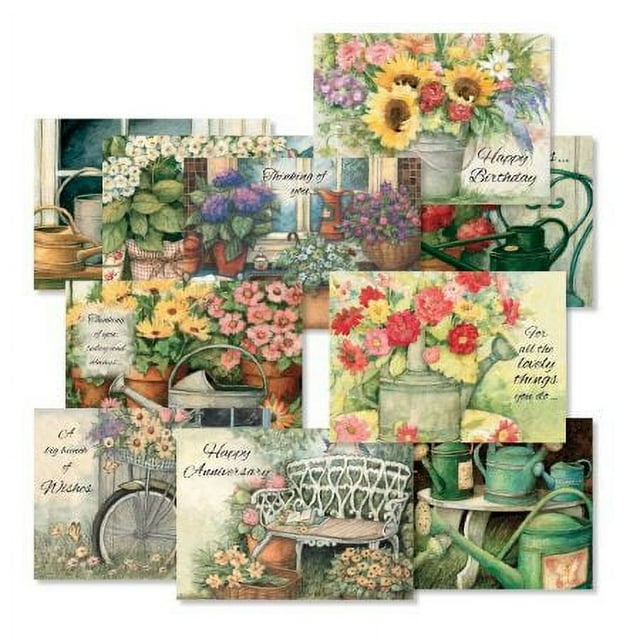 AllOccasion Greeting Cards Country Value Pack by Susan Winget® Sets of 20, by Current