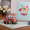 thumbnail image 1 of All Occasions For Mom&Wife Mother's Day Get Well Sympathy Flower Greeting Cards 3D Bouquet Card Blessing Card Pop Up H, 1 of 8