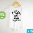 thumbnail image 1 of All Of God'S Grace In One Tiny Face Onesie, Cute Religious Baby Bodysuit, God'S Grace Onesie Cute Baby Onesie, BABY BODYSUIT LAT 4424, 1 of 3
