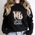 thumbnail image 1 of All Of The Otter Reindeer Funny Christmas Gift Holiday Graphic SW5050 Unisex Sweatshirt, Up to Size 5XL, 1 of 2