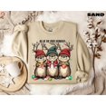 thumbnail image 1 of All Of The Otter Reindeer Sweatshirt, Xmas Animal Sweater, Christmas Trip Sweatshirt, 1 of 5