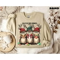 thumbnail image 1 of All Of The Otter Reindeer Sweatshirt, Xmas Animal Sweater, Christmas Trip Sweatshirt, 1 of 5