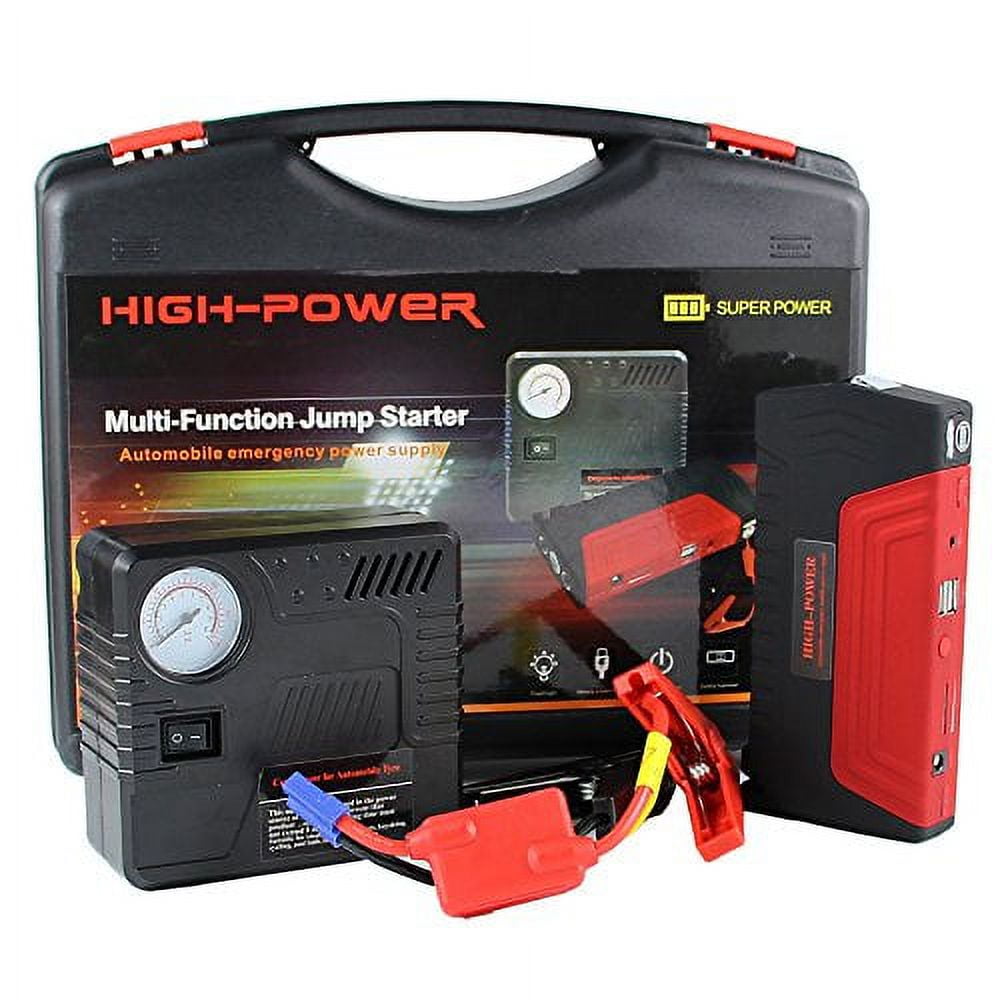 All in One Jump Starter Portable Phone Battery Large Capacity 600A Peak