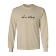 thumbnail image 1 of All Or Nothing Adult Long Sleeve T-shirt, 1 of 3