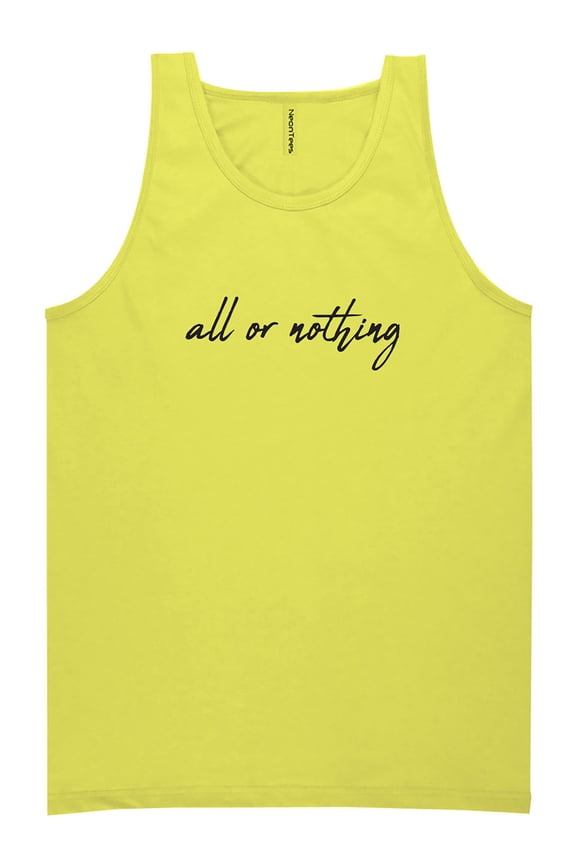 All Or Nothing Neon Tank Top