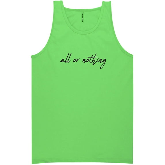 All Or Nothing Neon Tank Top