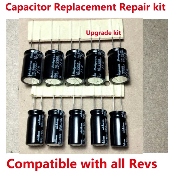 All Original Xbox V1.0 V1.2 V 1.3 - V1.5 V1.6 Motherboard Capacitor Upgrade Kit