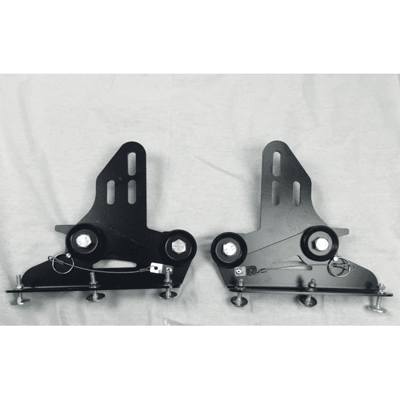 All Out Fab Quick release Front Bumper Wind Splitter Brackets 92-00 Civic EG DC2