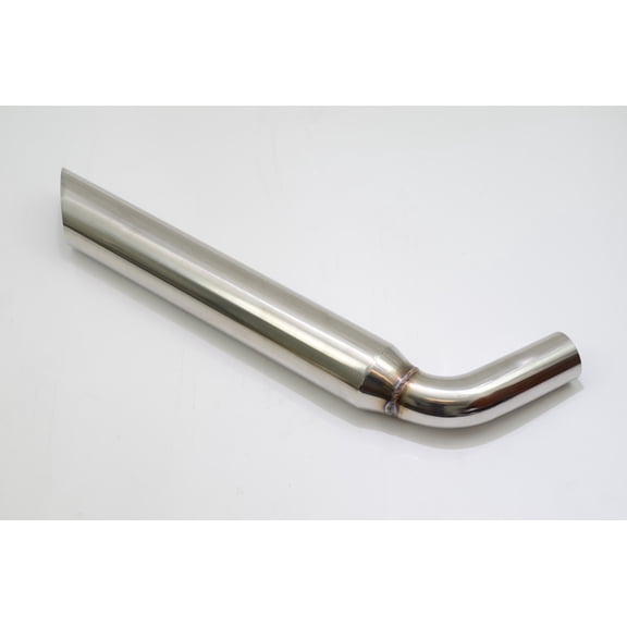 All Out Fab SINGLE CURVED BLAST PIPE 2.5" INLET 3.5" OUTLET BLASTPIPE  BOSOZOKU