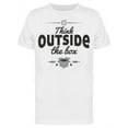 thumbnail image 1 of All Outside The Box T-Shirt Men -Image by Shutterstock Men T-Shirt, Male x-Large, 1 of 2