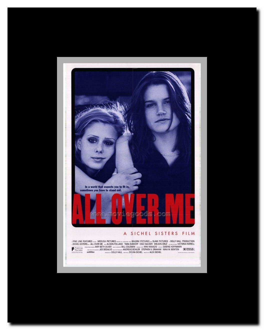 All Over Me Framed Movie Poster