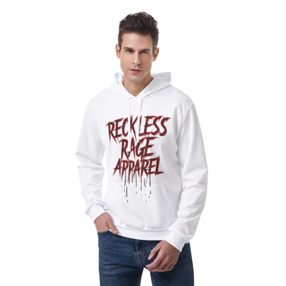 All-Over Print Men's Hoodie With Double-side Print Hood