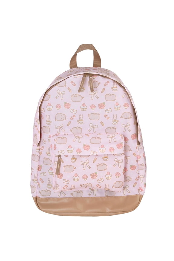All Over Print Pusheen Pink Backpack Standard