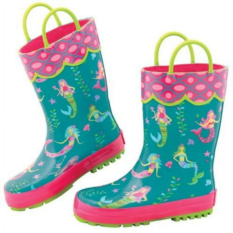 Little mermaid store rain boots