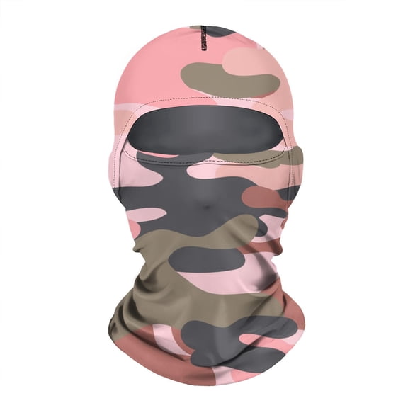 All-Over Print Scarf/Ski Mask – Windproof, UV Protection Balaclava for Men & Women, Breathable Stretch Balaclava Neck Gaiter, Moisture-Wicking Face Cover for Cycling, Running, Skiing & Outdoor Sports