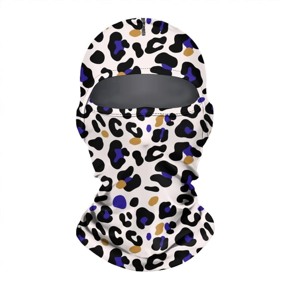 All-Over Print Scarf/Ski Mask – Windproof, UV Protection Balaclava for Men & Women, Breathable Stretch Balaclava Neck Gaiter, Moisture-Wicking Face Cover for Cycling, Running, Skiing & Outdoor Sports