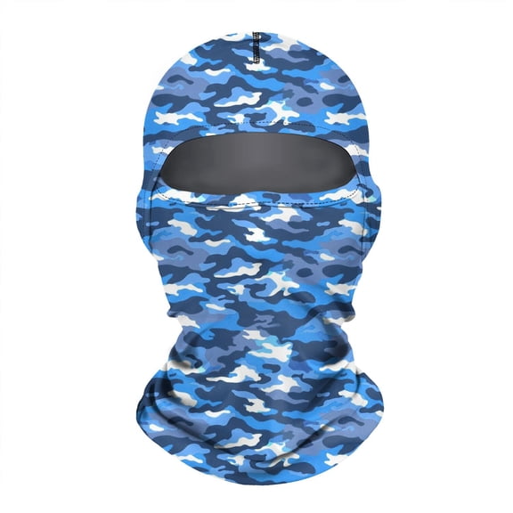 All-Over Print Scarf/Ski Mask – Windproof, UV Protection Balaclava for Men & Women, Breathable Stretch Balaclava Neck Gaiter, Moisture-Wicking Face Cover for Cycling, Running, Skiing & Outdoor Sports