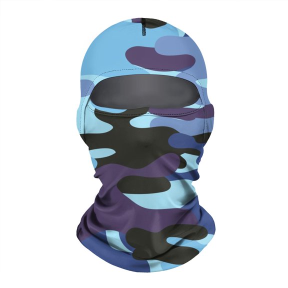 All-Over Print Scarf/Ski Mask – Windproof, UV Protection Balaclava for Men & Women, Breathable Stretch Balaclava Neck Gaiter, Moisture-Wicking Face Cover for Cycling, Running, Skiing & Outdoor Sports