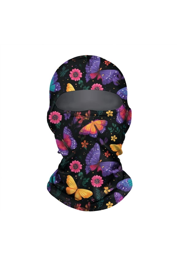 All-Over Print Scarf/Ski Mask – Windproof, UV Protection Balaclava for Men & Women, Breathable Stretch Balaclava Neck Gaiter, Moisture-Wicking Face Cover for Cycling, Running, Skiing & Outdoor Sports