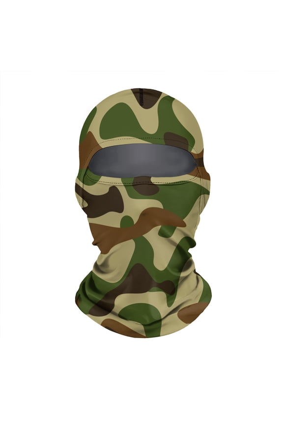 All-Over Print Scarf/Ski Mask – Windproof, UV Protection Balaclava for Men & Women, Breathable Stretch Balaclava Neck Gaiter, Moisture-Wicking Face Cover for Cycling, Running, Skiing & Outdoor Sports