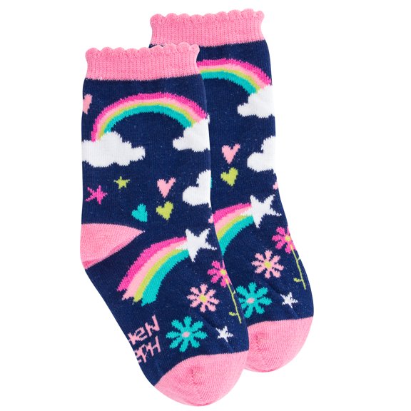 All Over Print Socks, Rainbow