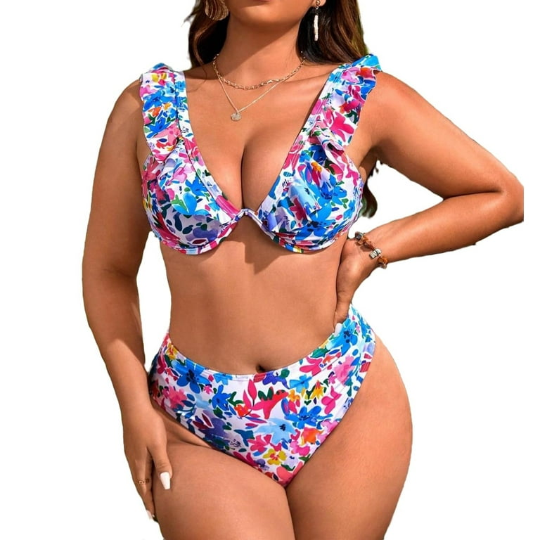 Plus size bikini walmart discount