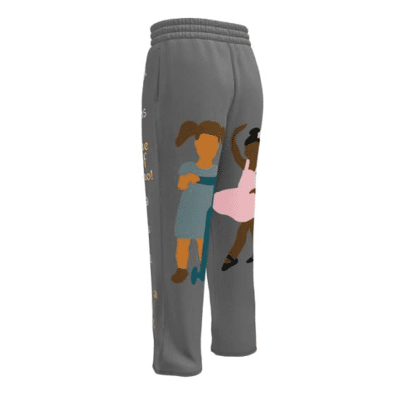 All-Over Print Unisex Wide-Leg Joggers