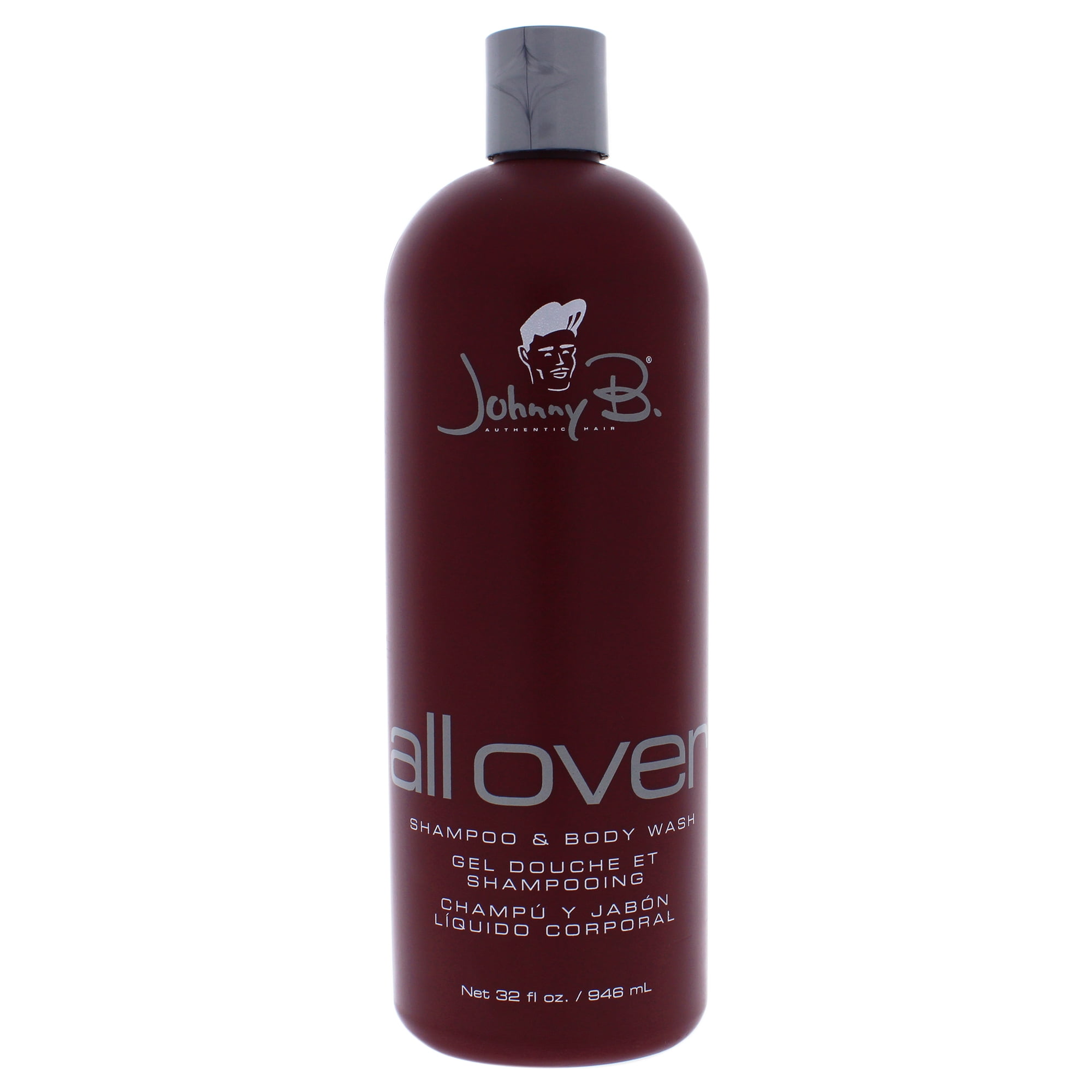 All Over Shampoo and Body Wash by Johnny B for Men - 32 oz Shampoo and Body Wash