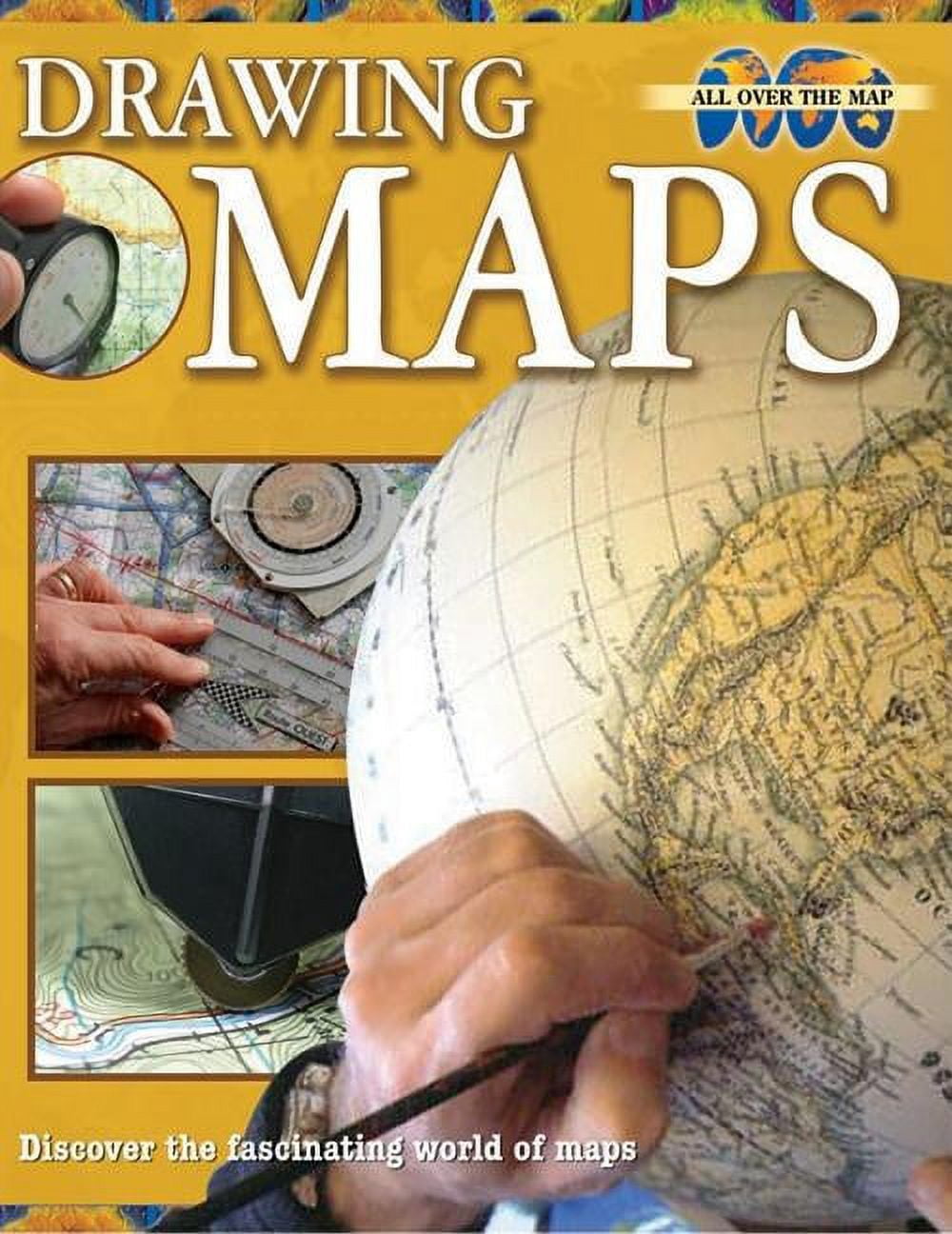 Simple Drawing Over Maps All Over the Map Drawing Maps, (Paperback) - Walmart.com