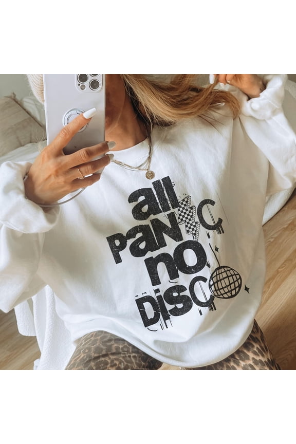 All Panic No Disco TShirt Pop Punk Elder Emo Gift