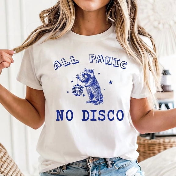 All Panic No Disco Unisex T-Shirt, Sizes S-5XL - Gategoo
