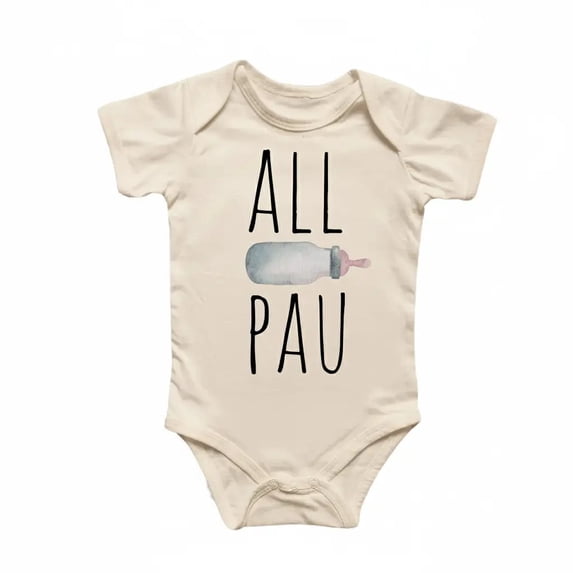 All Pau Hawaii Newborn Baby Bodysuit