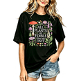 thumbnail image 1 of All Plants Are Edible T Shirt Botanical Humour Funny Mushroom Plant Graphic Tee, 1 of 6