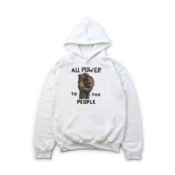 All Power To The People 1966 Protest Civil Rights Graphic Hoodie, for men & women, up to size 5XL