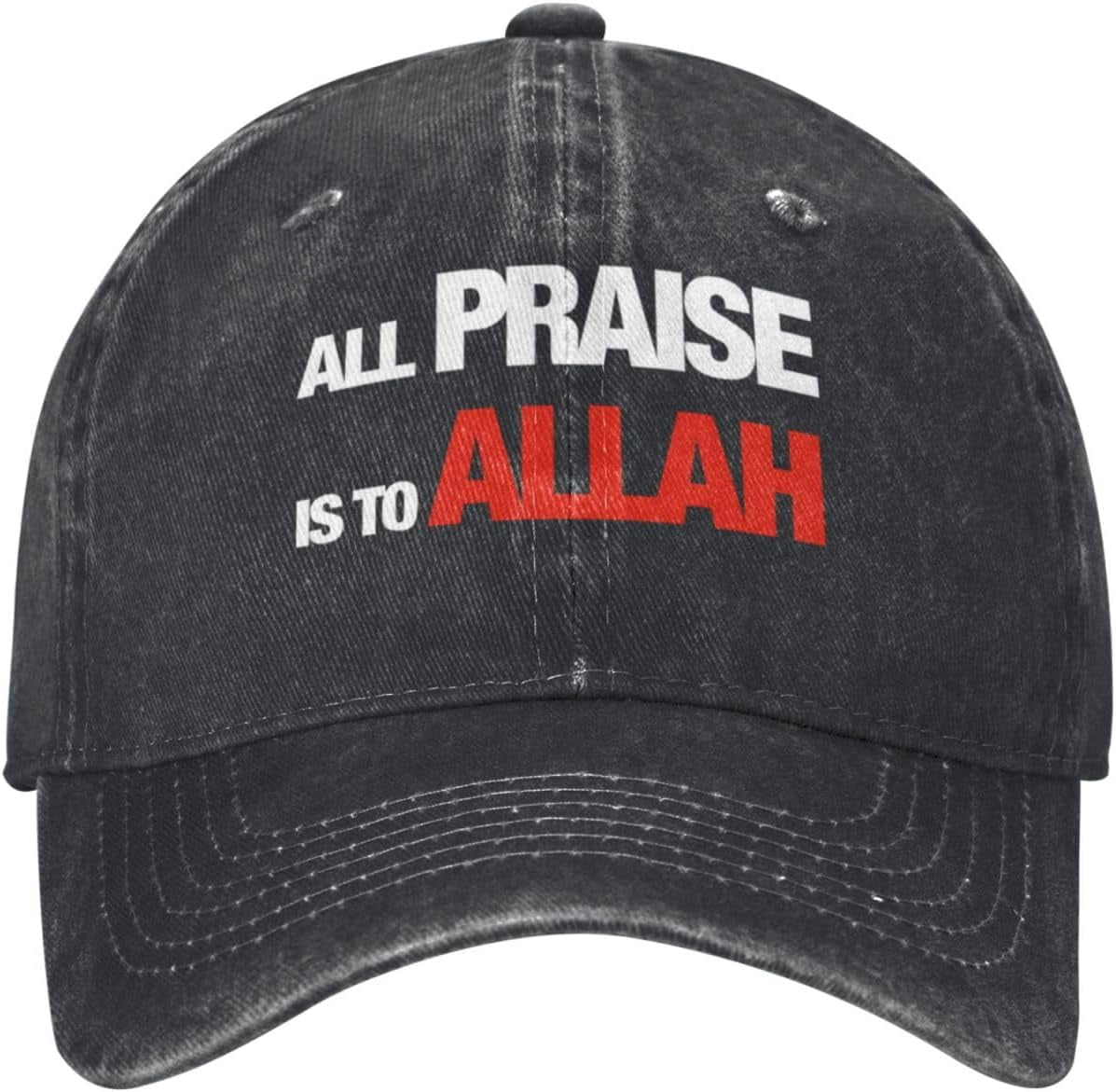 All Praise is to Allah - Alhamdulillah Cowboy Hat Men Vintage Baseball ...