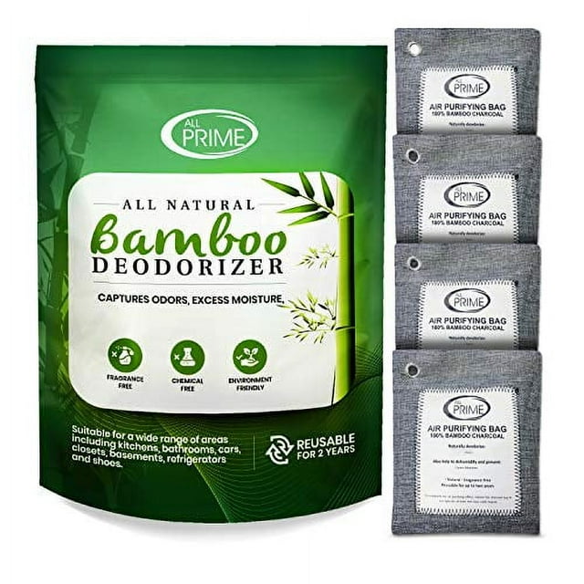 All Prime Bamboo Charcoal Bags 4 Pack 200g Bags Bamboo Charcoal Air