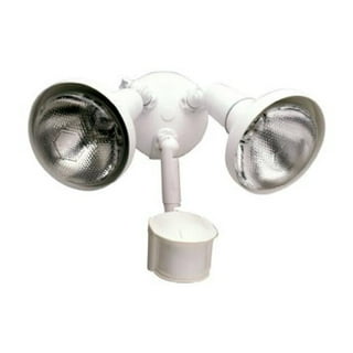 Heath Zenith Motion-Sensing Hardwired Incandescent White Floodlight Heath Zenith Motion-Sensing Hardwired Incandescent White Floodlight
