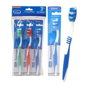 All Pure Toothbrush - 3 Pack, Individually Packed - CASE OF 36