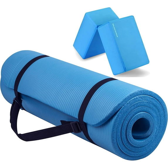 All Purpose 1/2-Inch Extra Thick High Density Anti-Tear Exercise Yoga ...