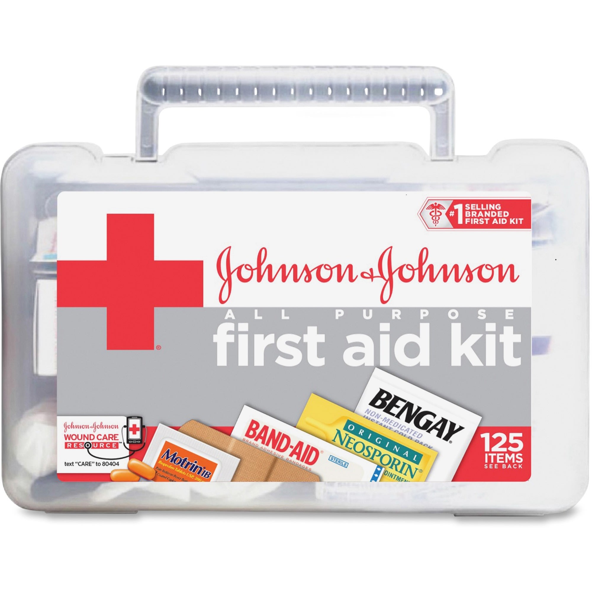 All Purpose 125-item First Aid Kit - image 1 of 3