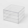 thumbnail image 1 of All Purpose 3 Drawer Storage Clear - Acrylic Utility Bins, Universal Storage, 1 of 5