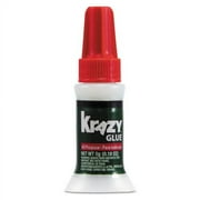 All Purpose Brush-On Krazy Glue, 0.17 Oz, Dries Clear | Bundle of 2 Each
